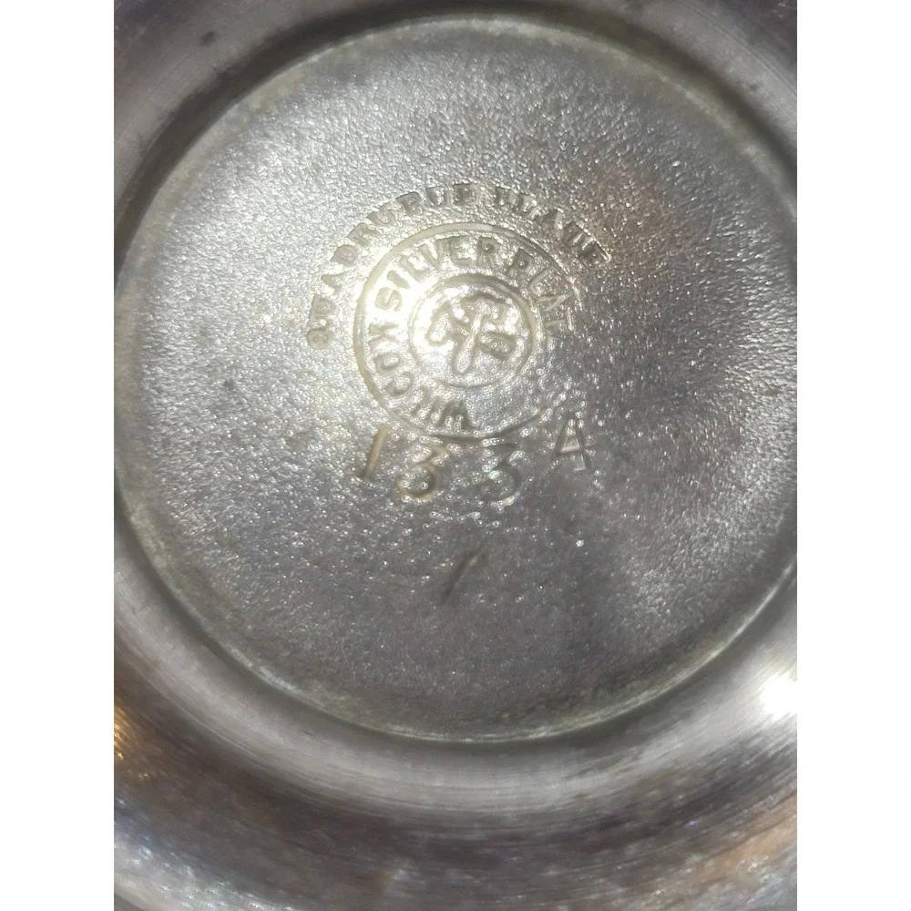 Antique Wilcox Silver Plate! Wilcox SILVERPLATE 1334 Unique Intricate Handle‎